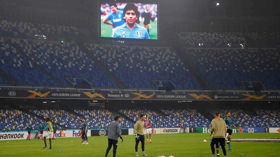 مفعمة بالمشاعر.. نابولي الإيطالي يفوز في أول مواجهة بعد رحيل مارادونا