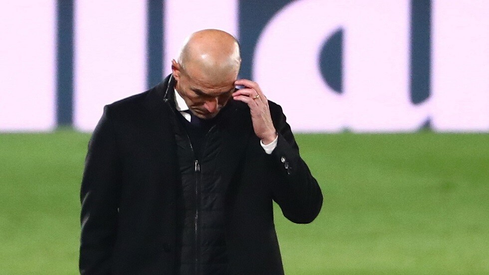 أول تعليق لزيدان بعد سقوط ريال مدريد في عقر داره أمام ألافيس