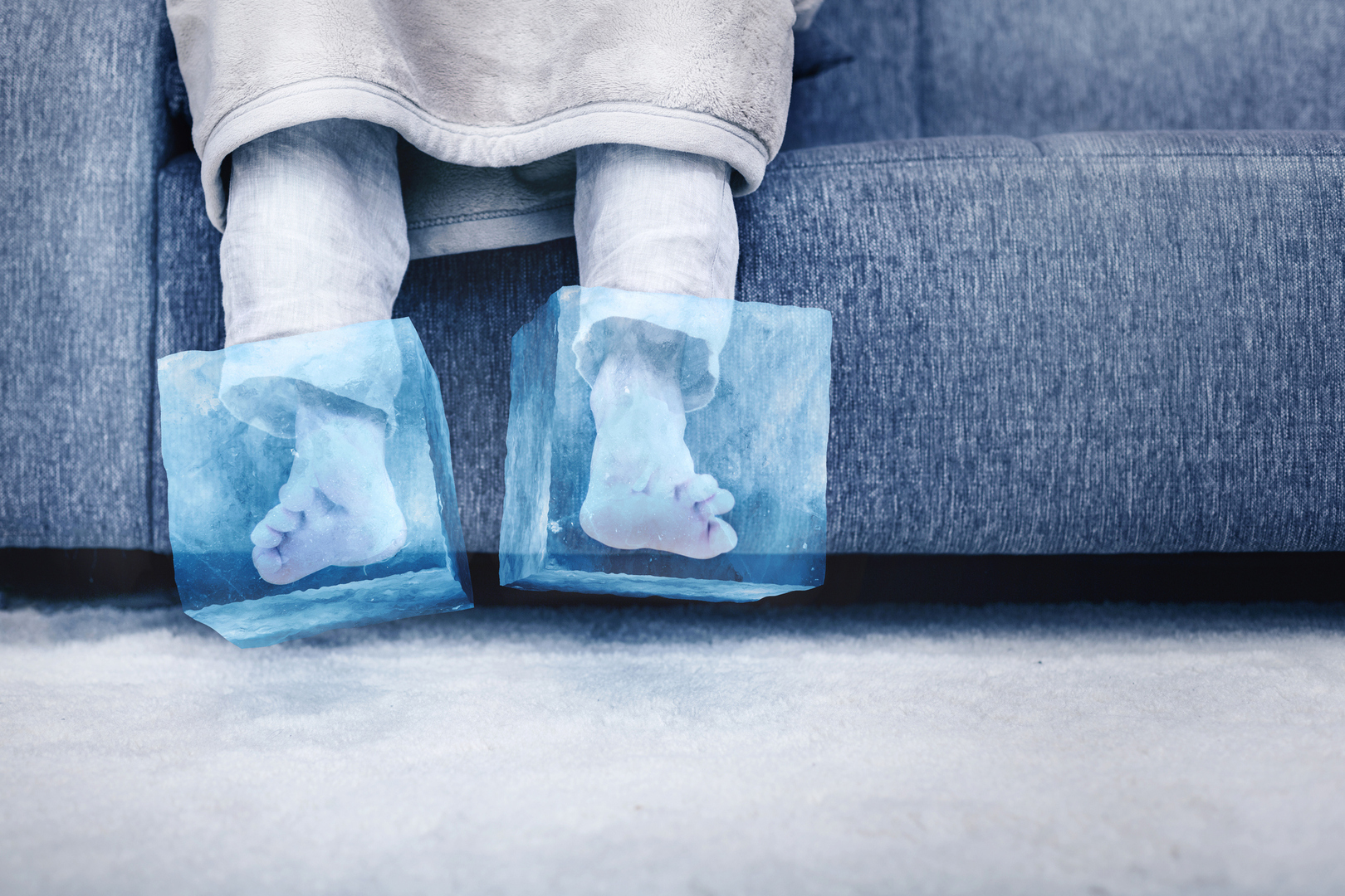 حالات مرضية كامنة قد تكون وراء برودة القدمين المستمرة