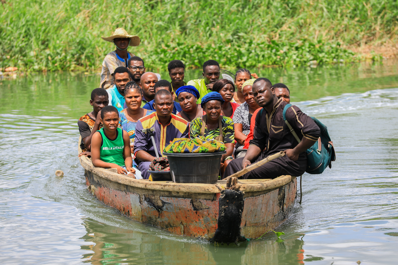 مصرع 18 شخصا جراء انقلاب قارب في نيجيريا
