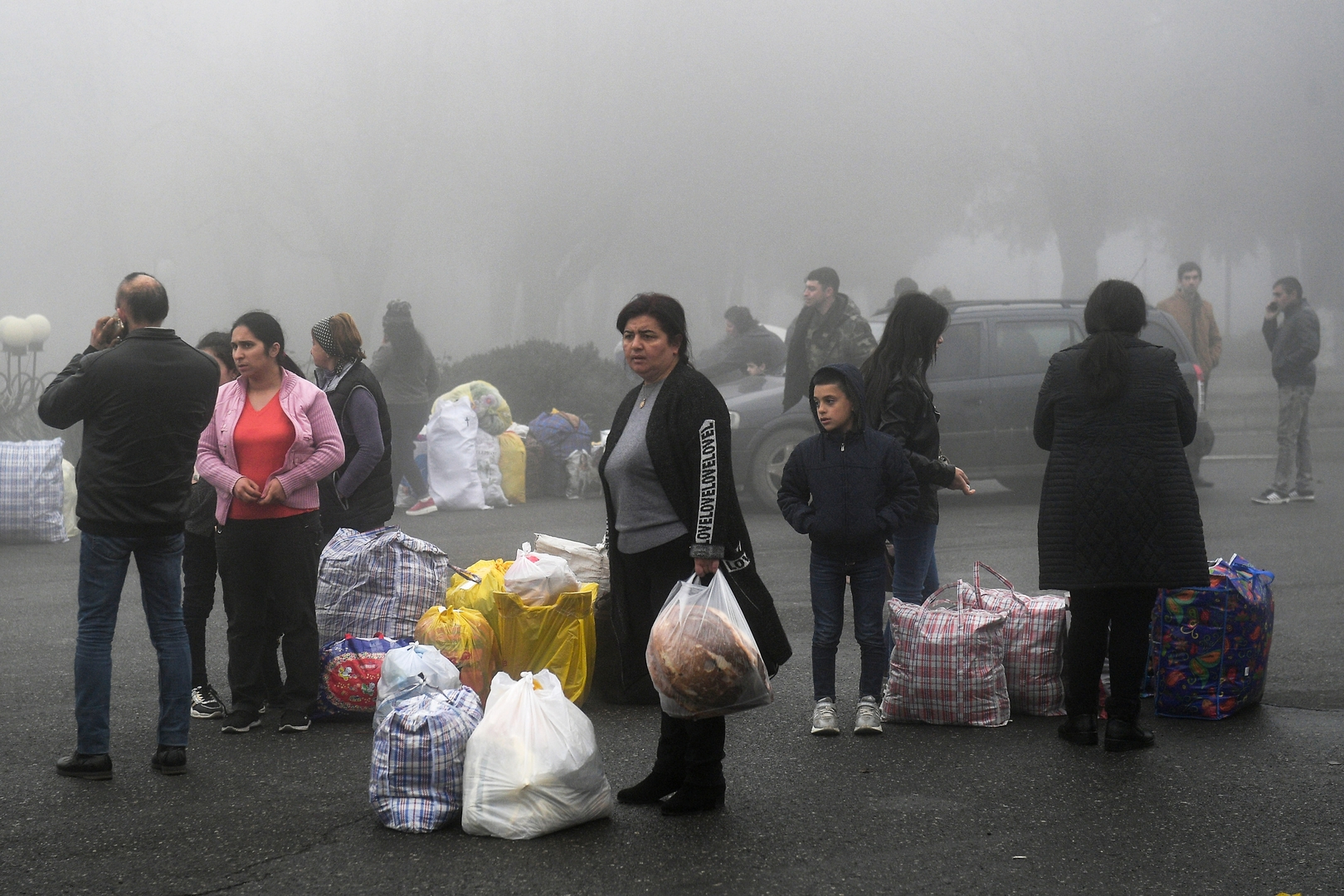 الدفاع الروسية: عودة 2600 لاجئ من أرمينيا إلى قره باغ خلال 4 أيام