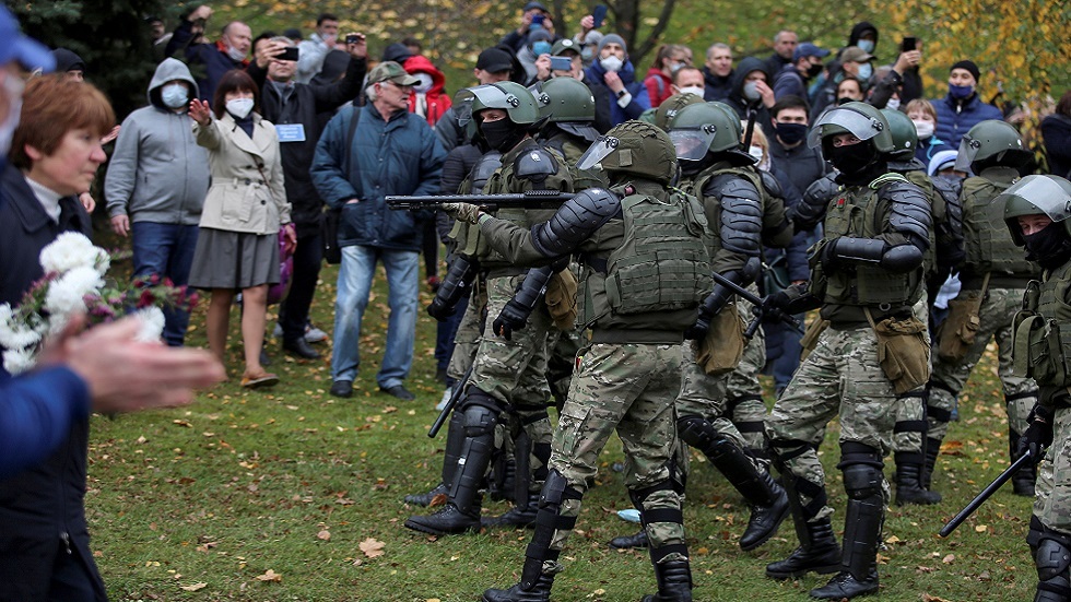 تقرير أممي يحذر من عنف الشرطة ضد المتظاهرين في بيلاروس