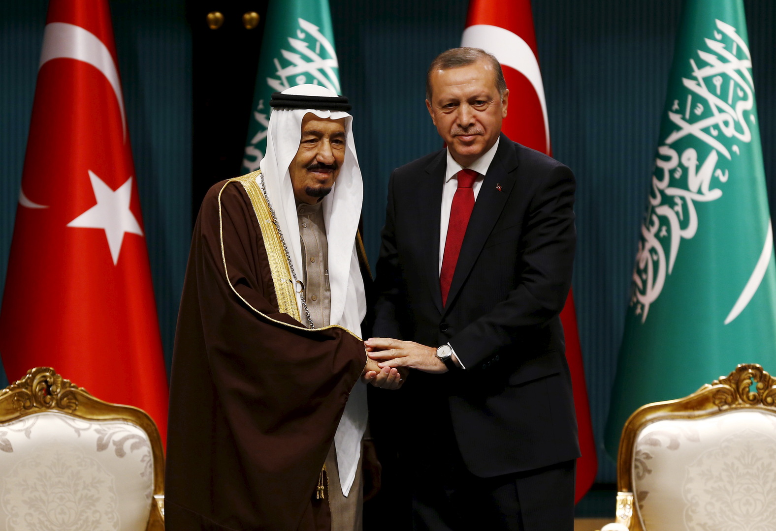الأناضول: أردوغان والملك سلمان يتفقان على إبقاء قنوات الحوار مفتوحة
