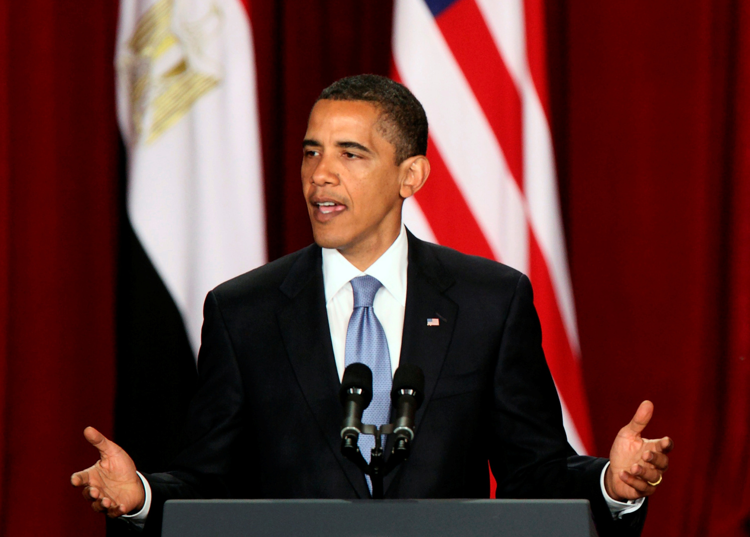 أوباما مذكرا بخطابه في جامعة القاهرة: كان بإمكاني حينها تخيل بداية شرق أوسط جديد