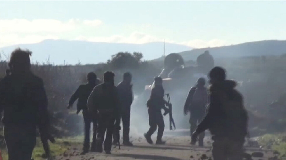 انفجار عربة تابعة للجيش السوري جراء قصف تركي على شمالي الحسكة (صورة)