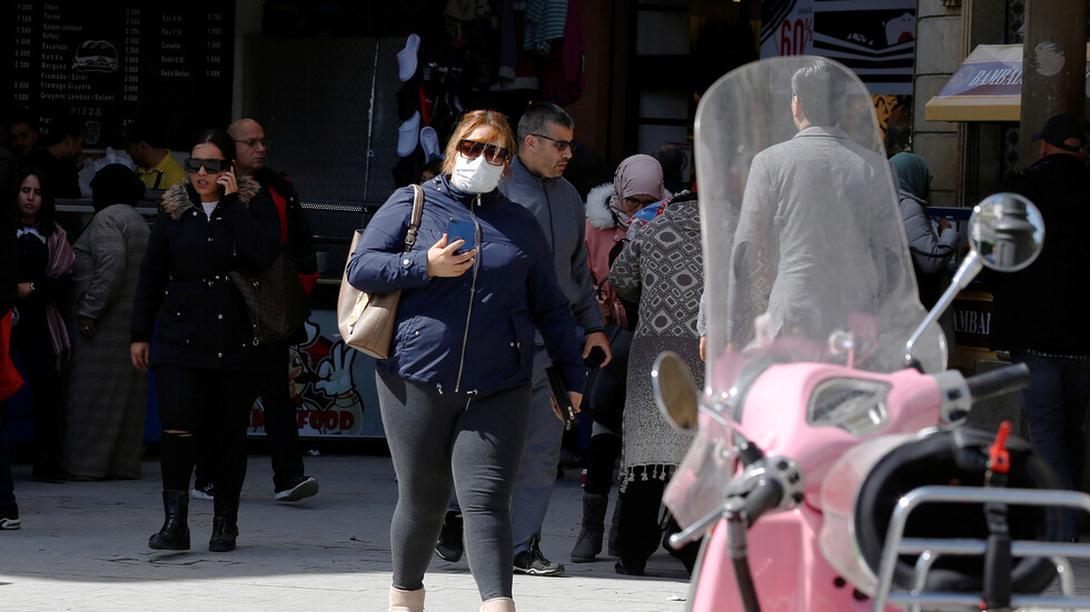 تونس.. 58 وفاة و968 إصابة جديدة بكورونا