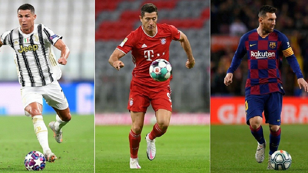 ليفاندوفسكي الأوفر حظا لنيل جائزة الأفضل لعام 2020 على حساب ميسي ورونالدو