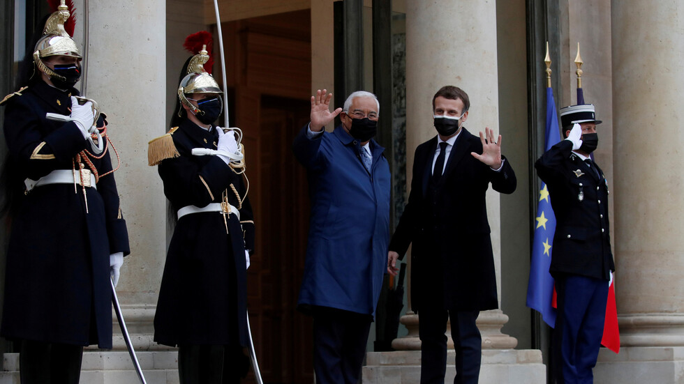 رئيس الوزراء البرتغالي يعزل نفسه بعد لقائه ماكرون