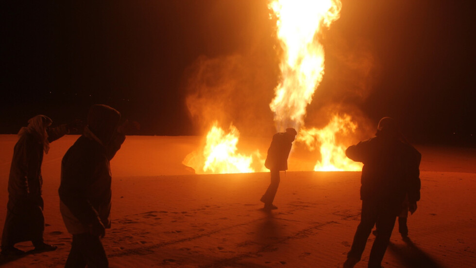 تفجير أنبوب للغاز في شمال سيناء بمصر