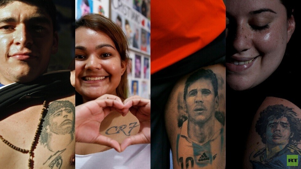 وشم اللاعب الأكثر ظهورا على أجساد عشاق كرة القدم (صور)