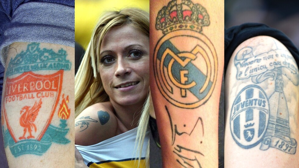 النادي الأكثر اختيارا لشعاره كوشم على أجساد المشجعين (صور)