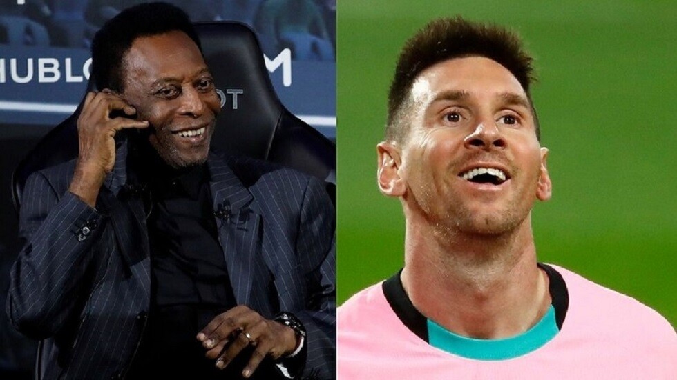 نادي سانتوس ينفي تحطيم ميسي لرقم بيليه القياسي