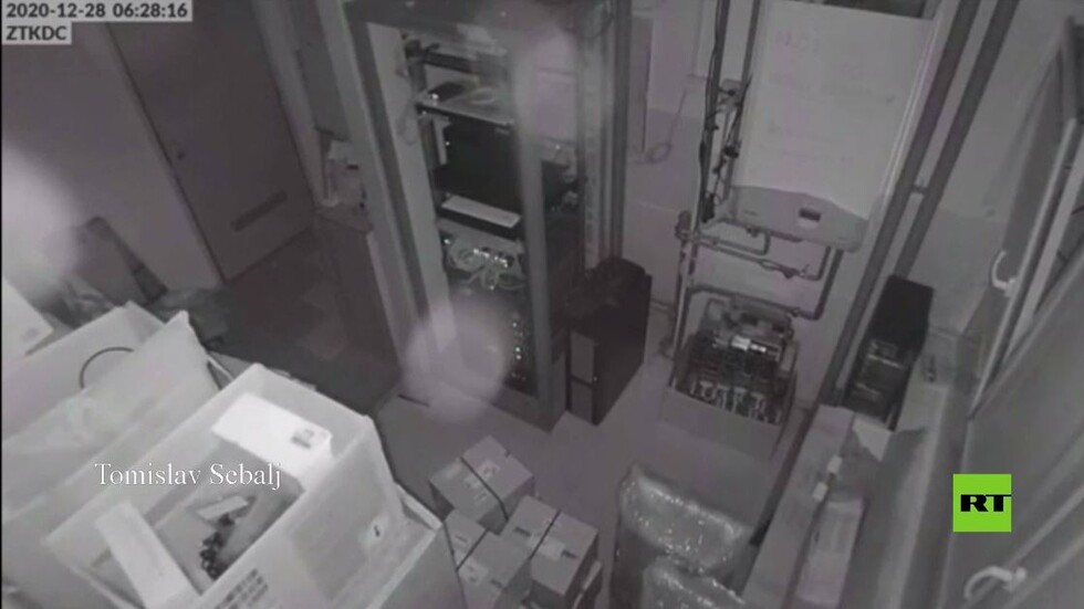 كاميرات مراقبة تسجل لحظة زلزال في كرواتيا