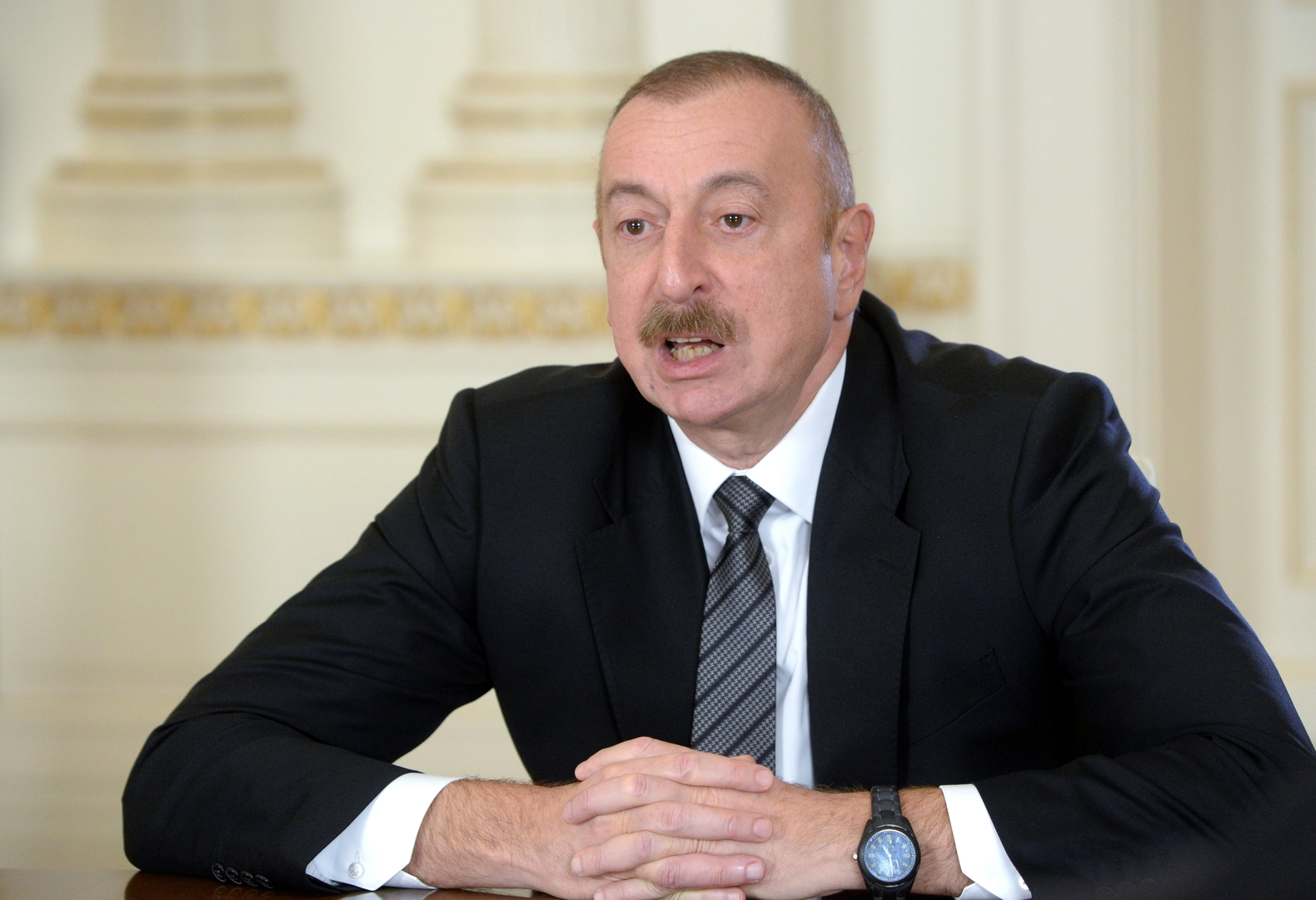 رئيس أذربيجان: نحن وبوتين وليست مجموعة مينسك من أوقف القتال في قره باغ