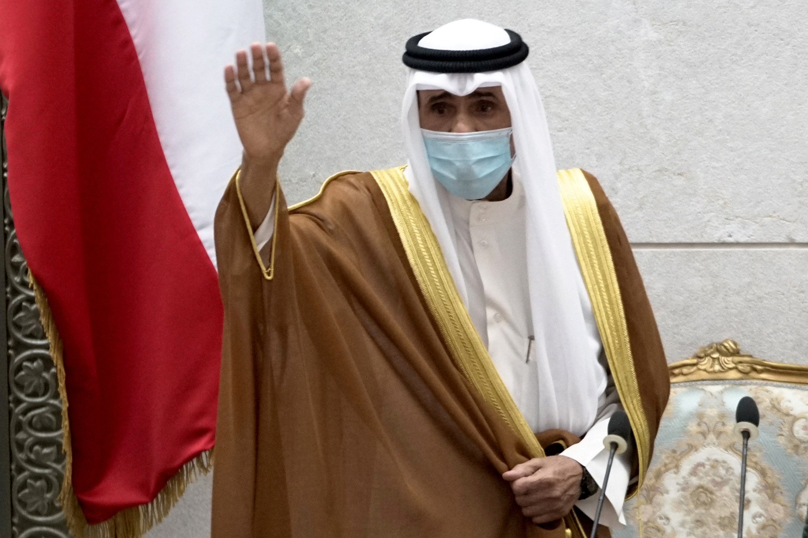 أمير الكويت يتلقى دعوة من الملك السعودي لحضور القمة الخليجية