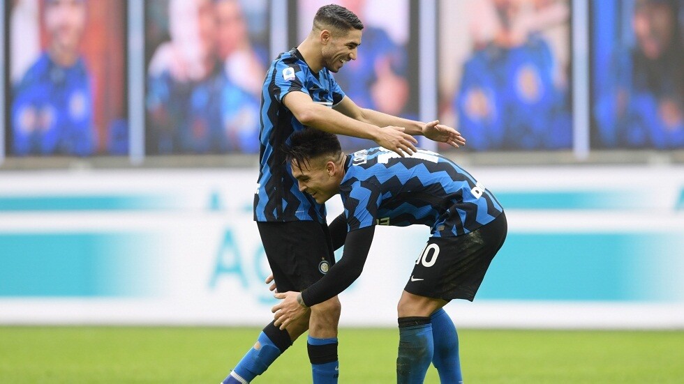 إنتر ميلان يمطر شباك كروتوني بسداسية ويصعد 