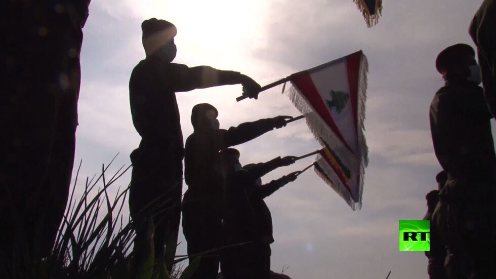 مقاتلو حزب الله يحيون ذكرى اغتيال سليماني على الحدود مع إسرائيل