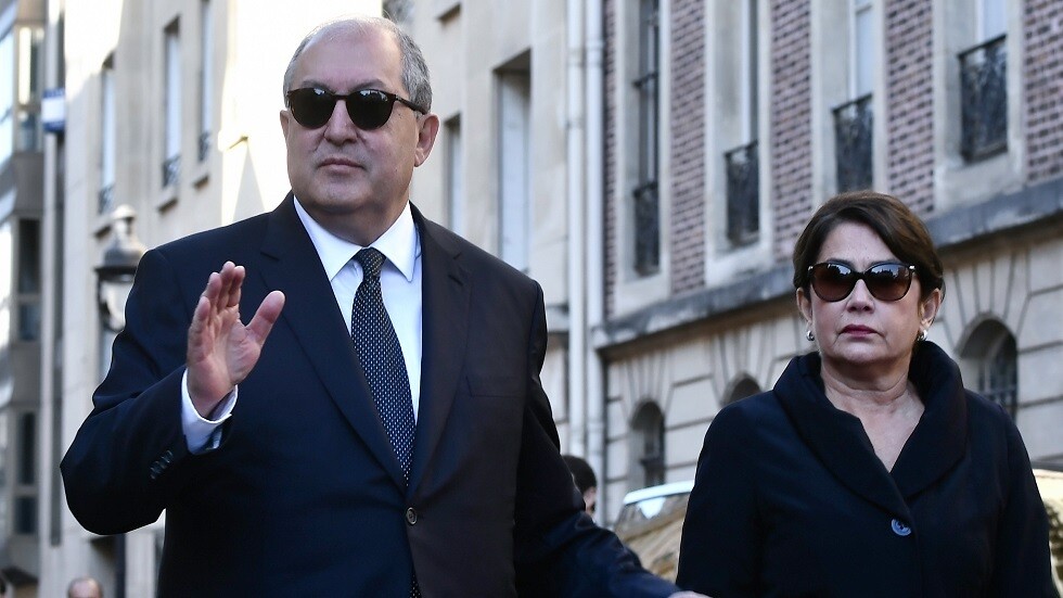 إصابة زوجة الرئيس الأرميني بفيروس كورونا