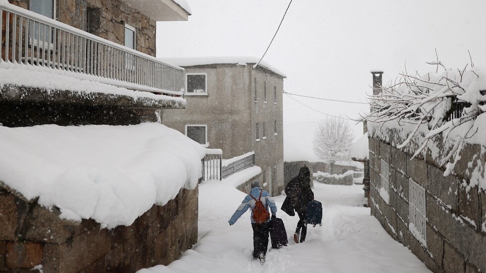 إسبانيا تسجل أدنى درجة حرارة في تاريخها