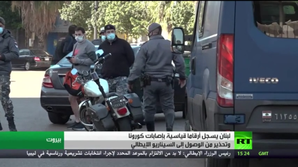 أرقام قياسية بإصابات كورونا في لبنان