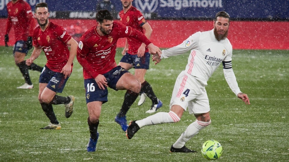 ريال مدريد يتعثر على ثلوج أوساسونا