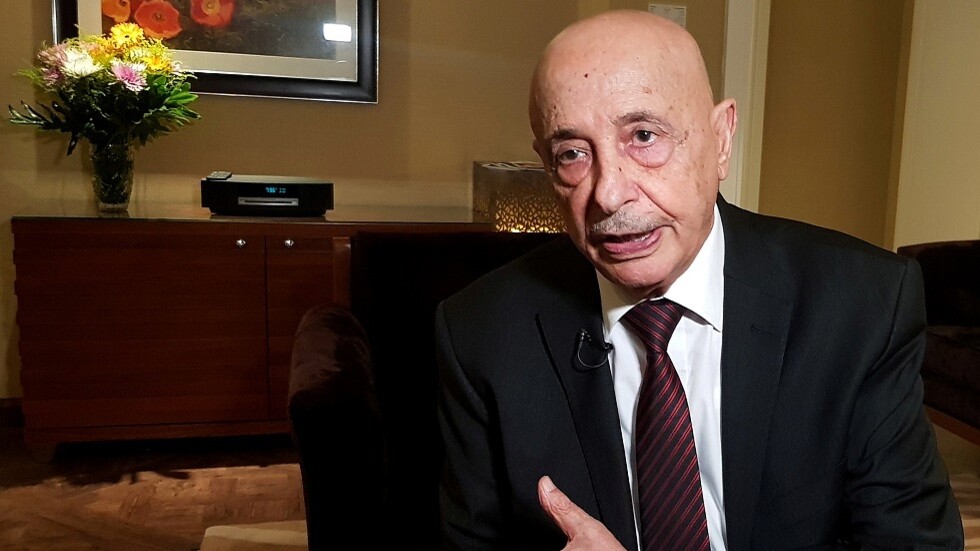عقيلة صالح يزور فرنسا لبحث الأزمة الليبية