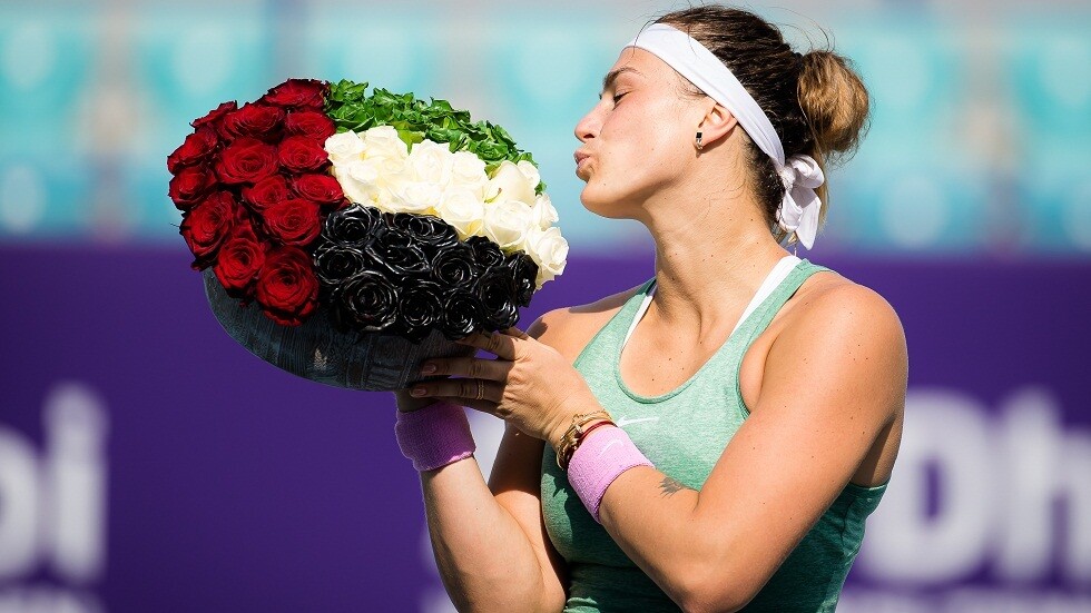 سابالينكا تتوج بلقب بطولة أبو ظبي للتنس (فيديو وصور)