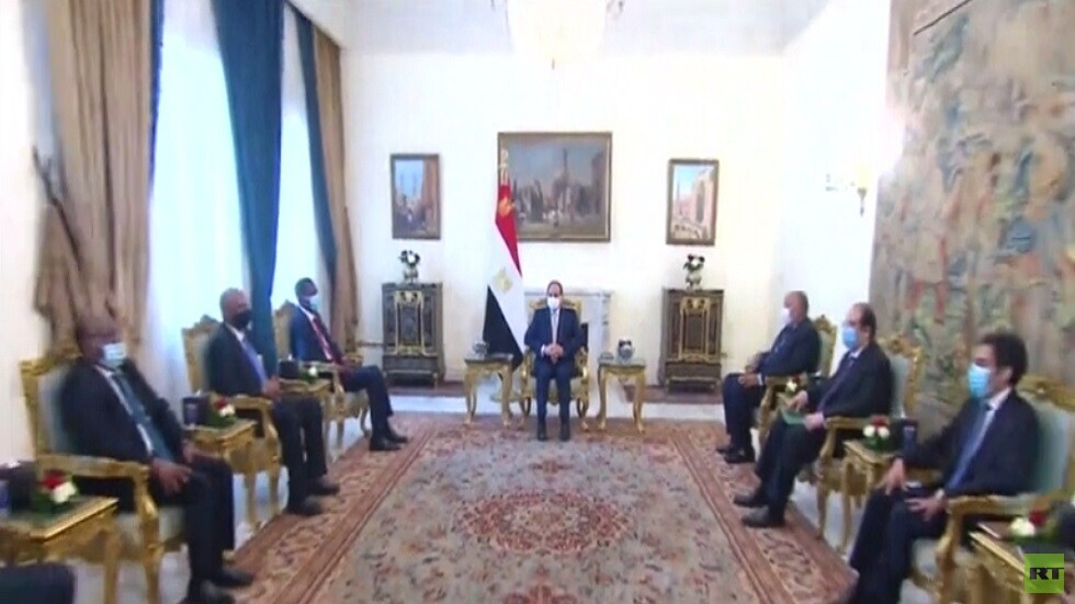 محادثات مصرية سودانية في القاهرة