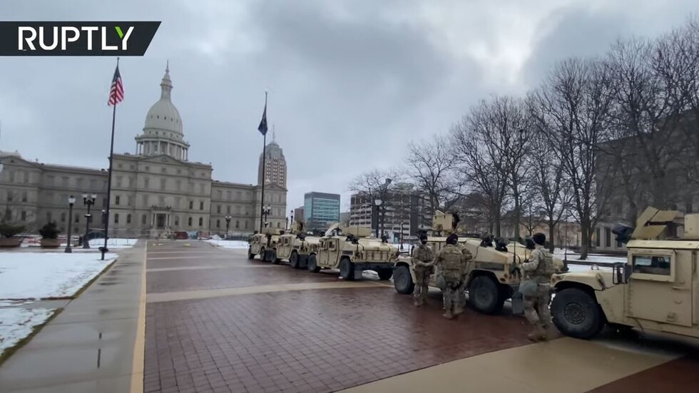 إجراءات أمنية غير مسبوقة في الولايات المتحدة عشية احتجاجات مسلحة محتملة