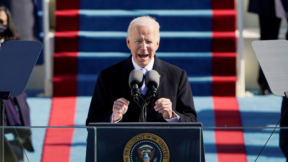 بايدن عقب أداء اليمين الدستورية: الديمقراطية سادت والوحدة هي السبيل للمضي قدما