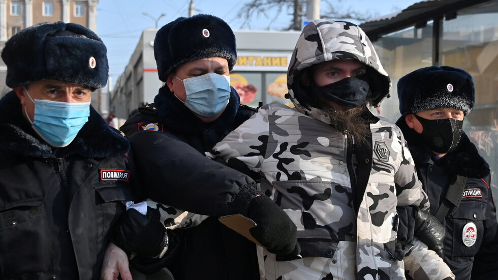 مظاهرات غير مرخص بها في روسيا دعما لنافالني