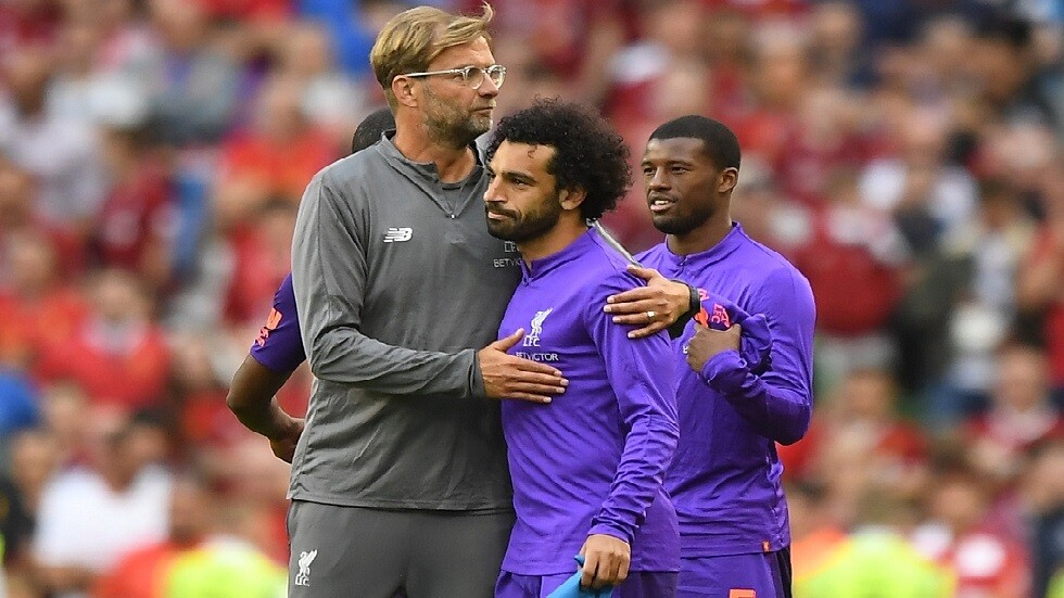 كلوب يتحدث عن مستقبل صلاح ويحدد موقفه من مشاركته في لقاء مانشستر الليلة