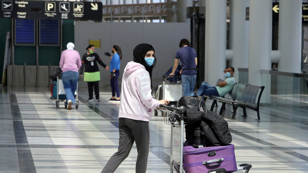 إلغاء الحجر الفندقي الالزامي لجميع المسافرين إلى لبنان