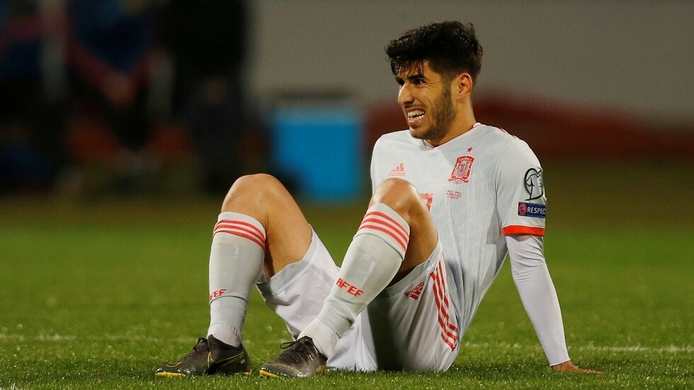 نجم ريال مدريد أسينسيو يصاب مجددا