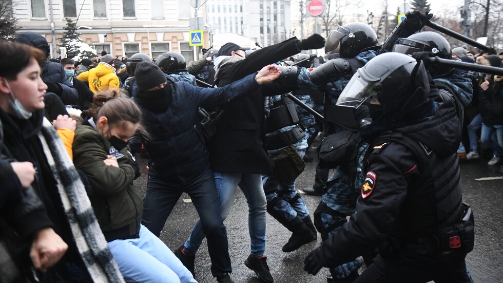 الكرملين حول أحداث 23 يناير: مستوى العنف من قبل المحتجين كان غير مسبوق