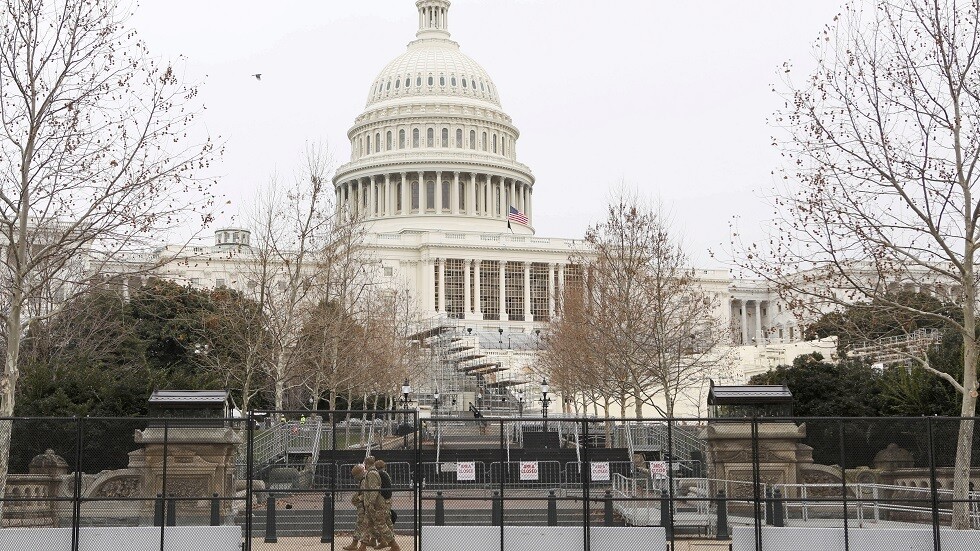شرطة الكابيتول تطالب بتسييج الكونغرس