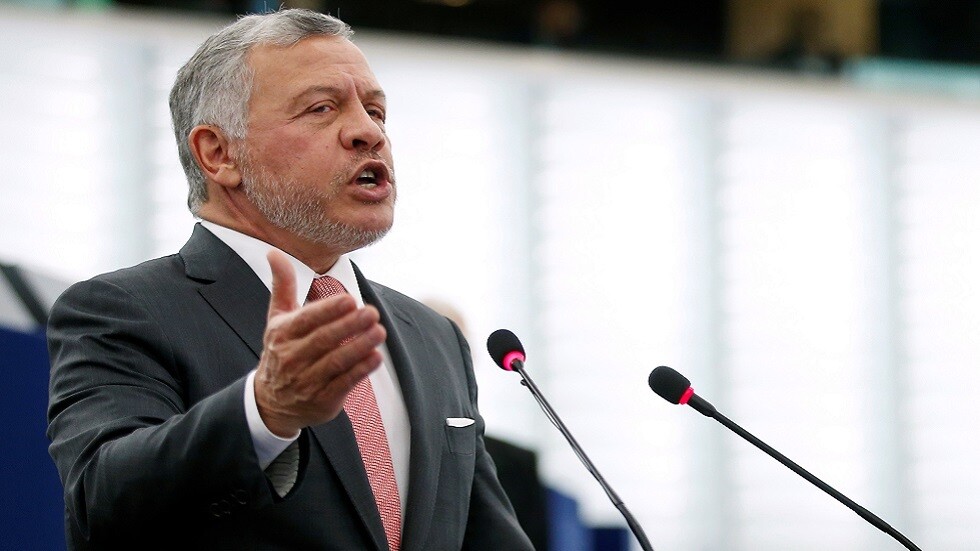 الملك عبد الله الثاني ينتقد عدم تقديم إسرائيل لقاح كورونا للفلسطينيين