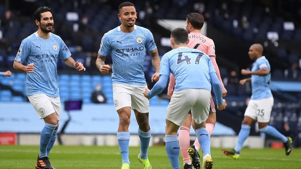 مانشستر سيتي يعزز صدارته بفوز شاق على شيفيلد يونايتد