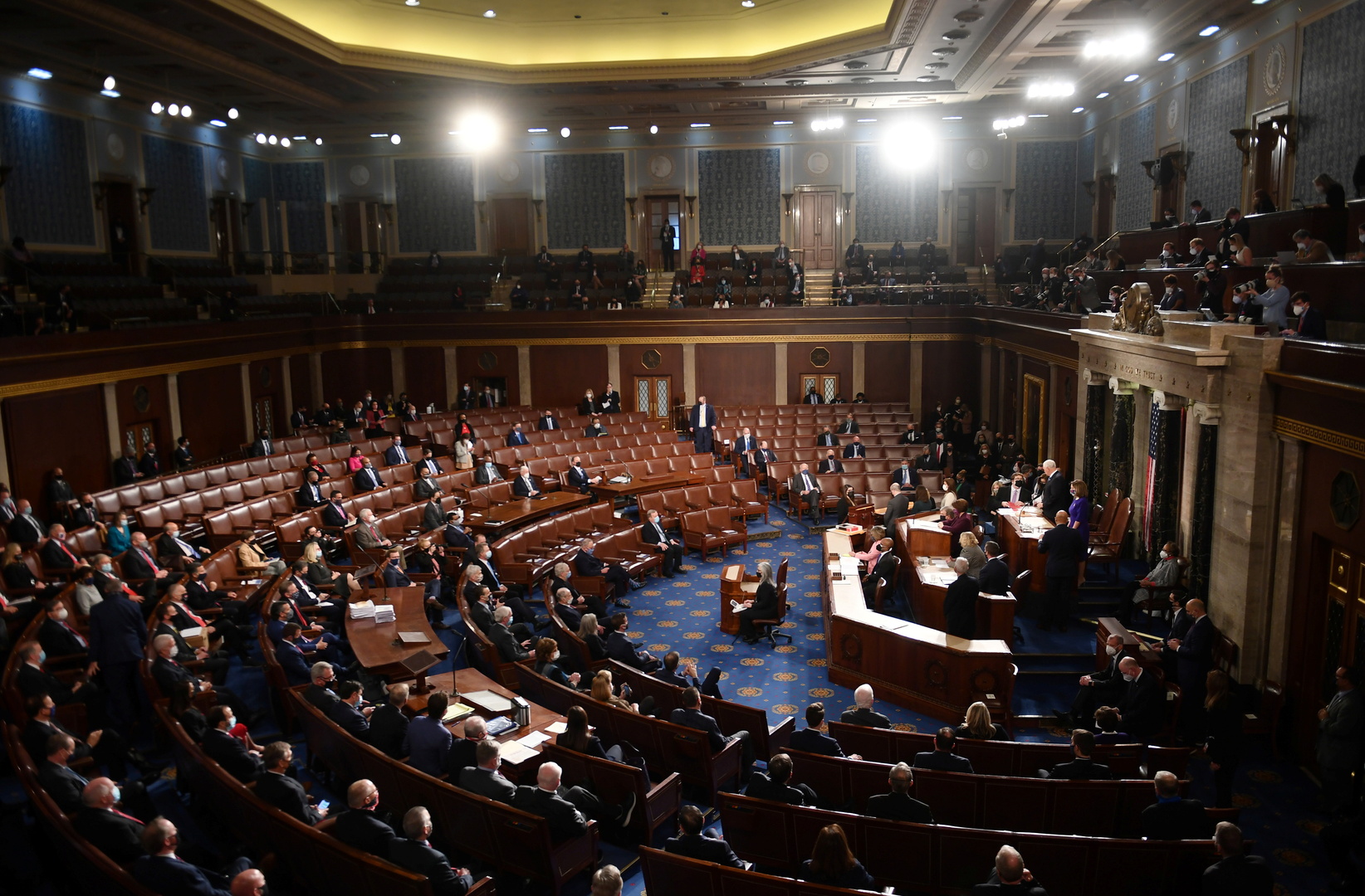 الكونغرس يصدق رسميا على فوز جو بايدن في الانتخابات الرئاسية الأمريكية