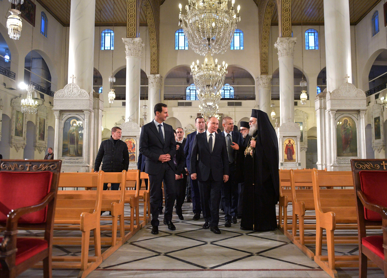 غيراسيموف يكشف الخطة الأمنية التي سبقت زيارة بوتين إلى دمشق