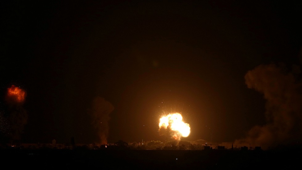 مراسلنا: غارة إسرائيلية تستهدف شرق المحافظة الوسطى بقطاع غزة