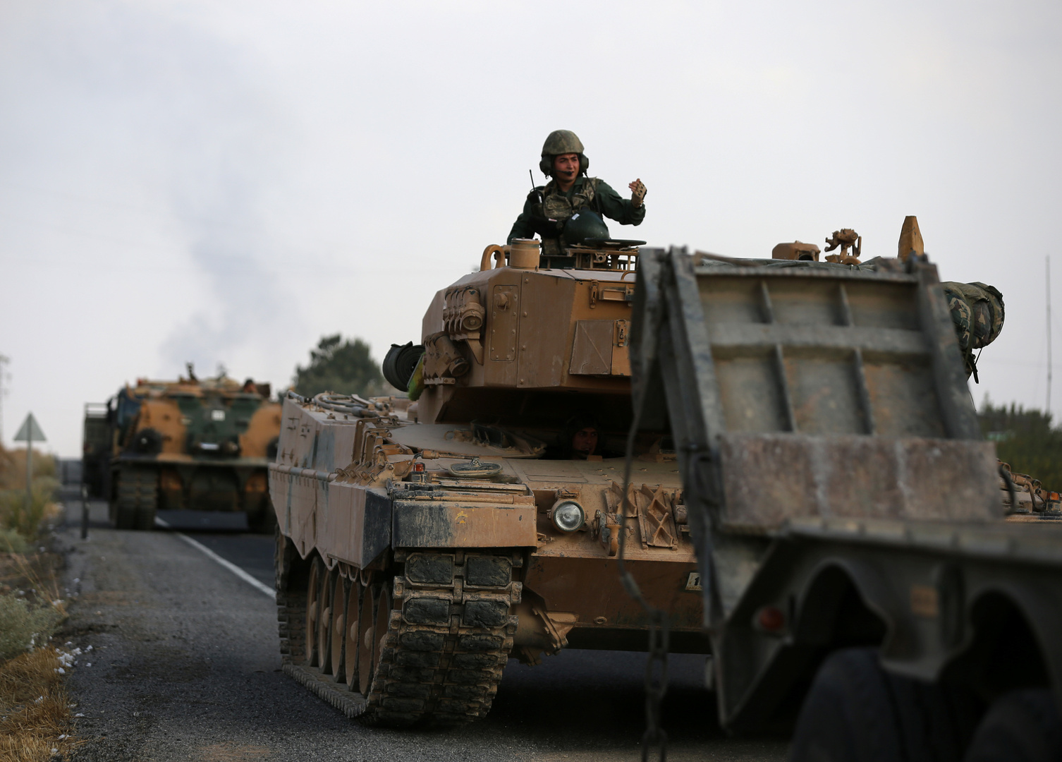 القوات التركية تعثر على عبوة ناسفة تزن 78 كغ شمالي سوريا