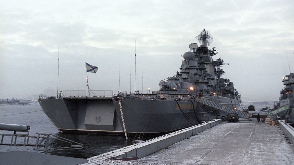 اختبار أقوى سفينة حربية روسية بعد تحديثها