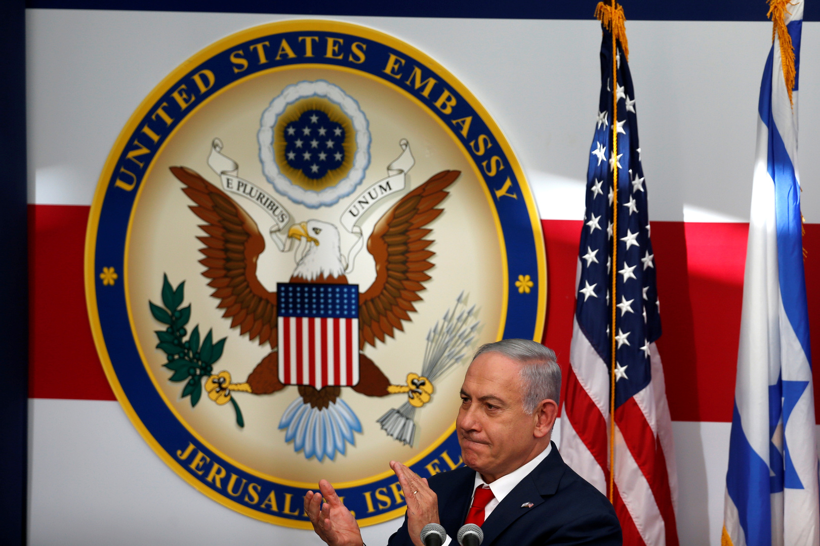 بلينكن يتعهد بالإبقاء على السفارة الأمريكية في القدس
