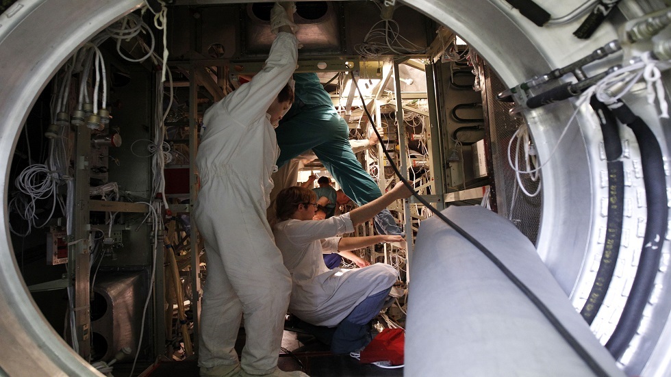 إصلاح نظام توصيل الأكسجين إلى المحطة الفضائية الدولية