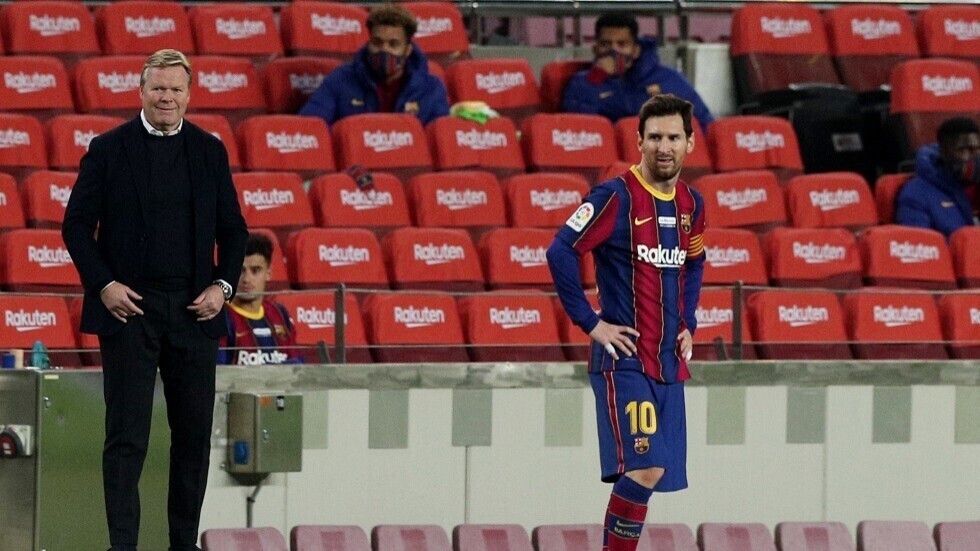 كومان يعلق على طريقة تعامل ميسي مع تسريبات شروط عقده