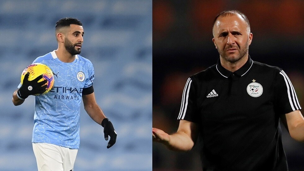 محرز يرد على تصريحات مدرب الجزائر بلماضي