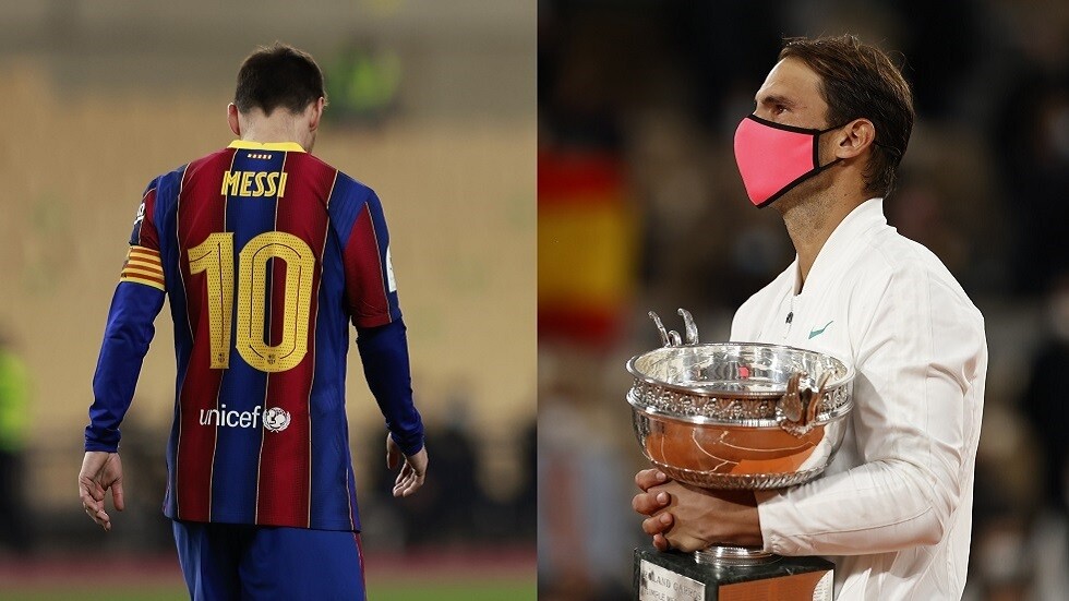 نادال يعلق على عقد ميسي 