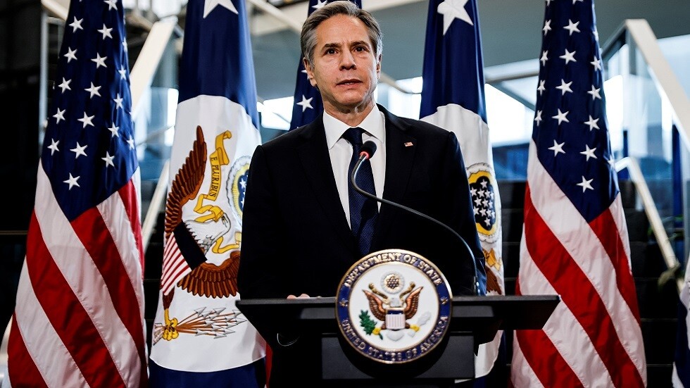 بلينكن: لن نقف مكتوفي الأيدي تجاه الهجمات الحوثية ضد السعودية