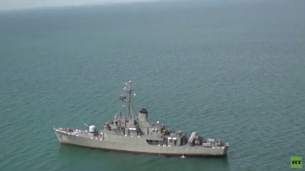 مناورات بحرية روسية إيرانية بالمحيط الهندي